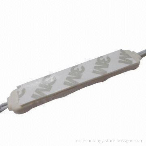 3-piece water-resistant 5050 SMD LED injection modules, available colors white/red/yellow/blue/green